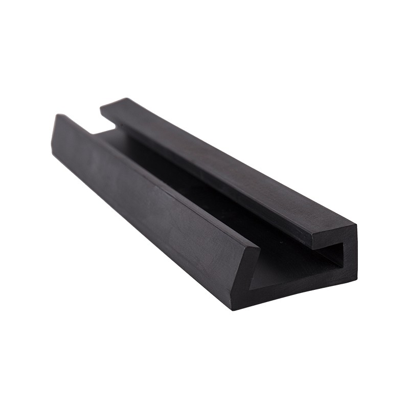 Tira do canal de borracha