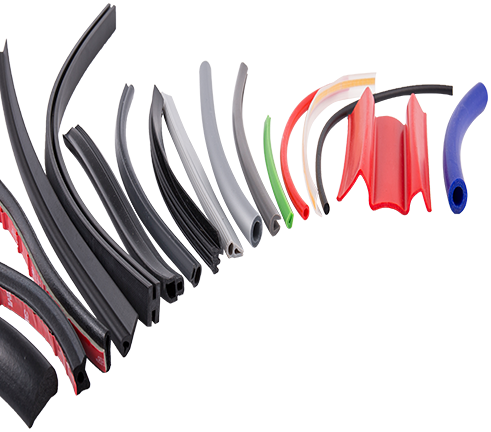 Produtos de borracha extrudados Produtos de borracha extrudados